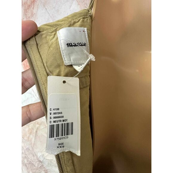 Anthropologie Maeve Sleeveless Square-Neck Drop-Waist Midi Dress - Picture 7 of 7